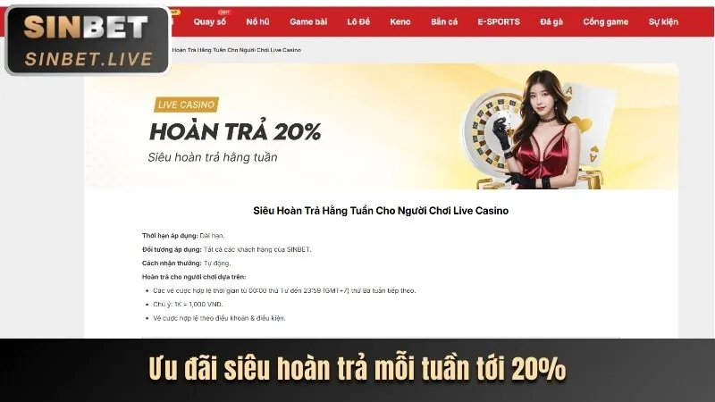 Trải nghiệm casino trực tuyến